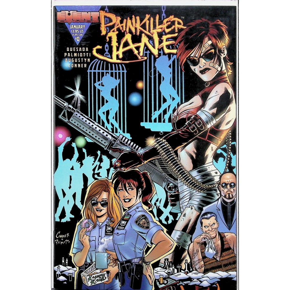Painkiller Jane #0 Dynamic Forces Exclusive Amanda Conner Cover w/‎ COA Event